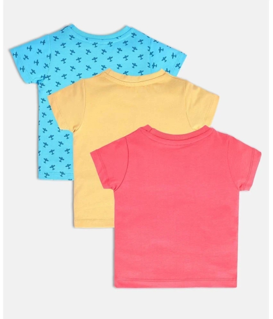 MINI KLUB Multi Baby Boy T-Shirt ( Pack of 3 ) - None