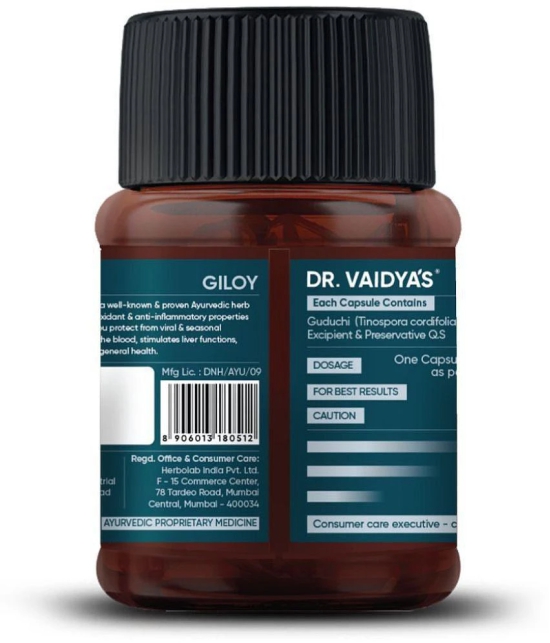 DR VAIDYA'S GILOY -30 CAPSULES - PACK OF 2