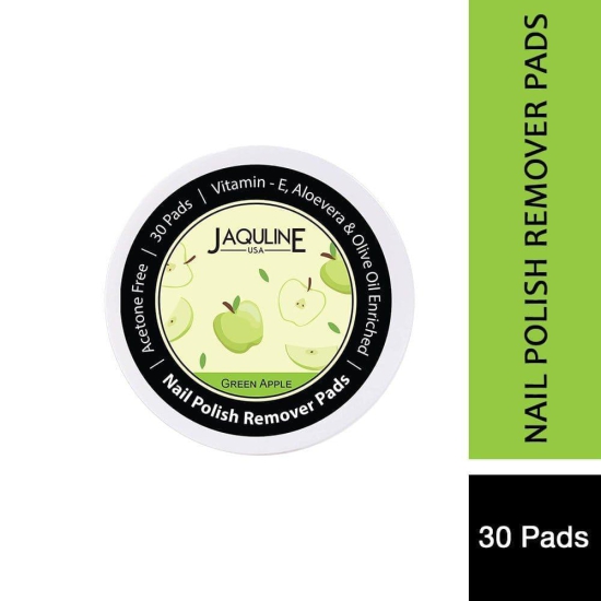 Nail Polish Remover Pads : Green Apple 30s