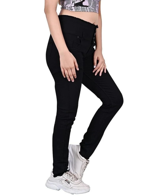 ICONIC ME - Girls Premium Denim Jeans-Black - None