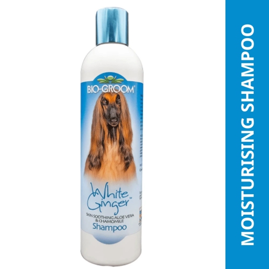 Bio Groom White Ginger Natural Scent Shampoo for Dogs and Cats-355mL