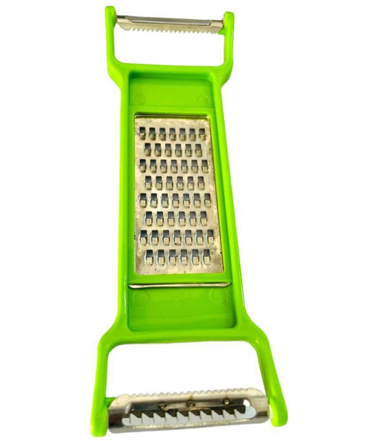 VARKAUS - Stainless Steel Multicolor Vegetable Grater ( Pack of 1 ) - Multicolor