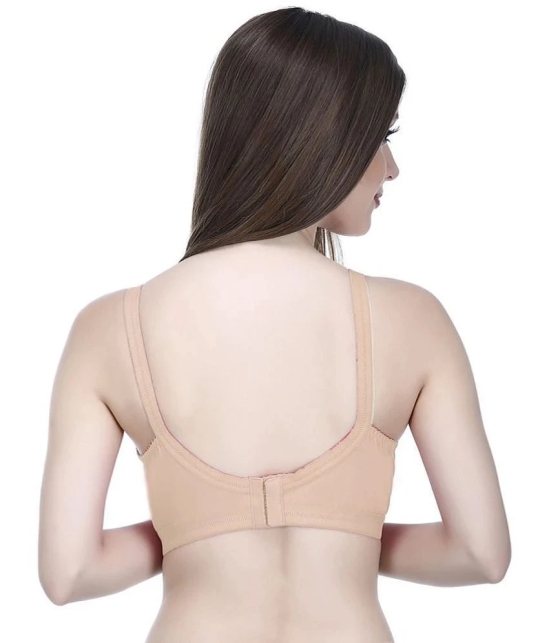 Elina Pack of 1 Cotton Womens Minimizer Bra ( Beige ) DOVE-BEIGE - None