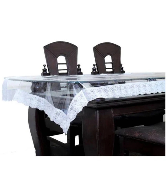 Casa Furnishing 6 Seater Transparent PVC Single Table Covers