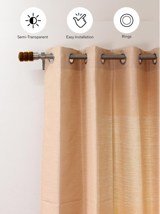 Kaveri Curtain (Rose Gold)-Door