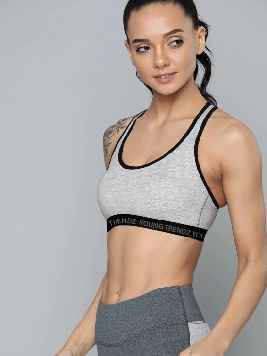 Young Trendz Womens Nonpadded Sportsbra-36 / Grey