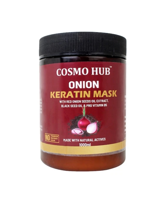 Cream Onion Keratin Hair Mask- 1000ml