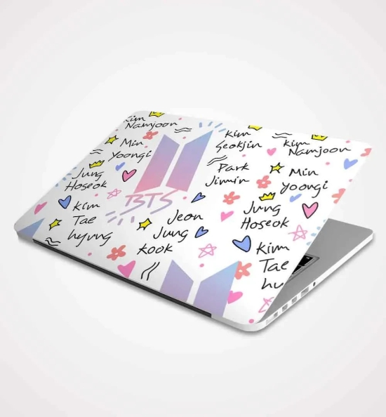 BTS Laptop Skin-17 Inch