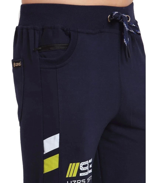 Uzarus - 100 Percent Cotton Navy Mens Joggers ( Single Pack ) - None