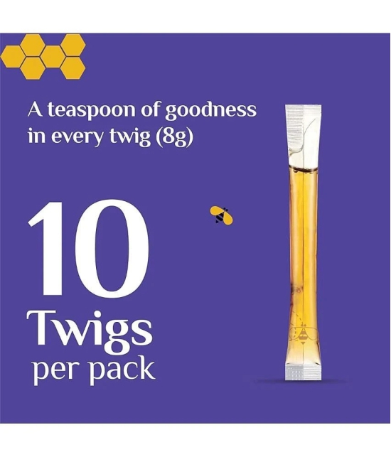 HONEY TWIGS Multifloral Honey Multiforal 320 g Pack of 4