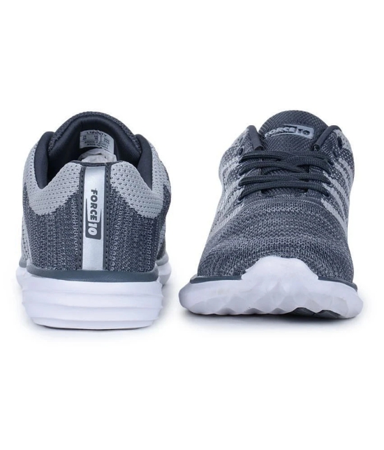 FORCE 10 By Liberty  Grey Mens Sports Running Shoes - 8