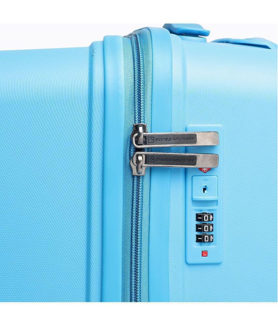 Swiss Military Blue L(Above 70cm) Check-in Hard SM004HTB_28_BLU Luggage - L(Above 70cm)