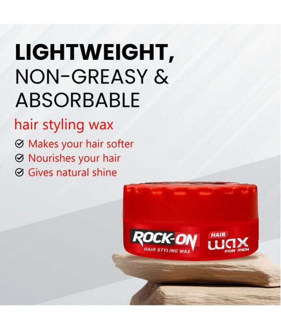 ROCK ON Hair Styling Wax 125 g + Impulse Body Spray 150 ml (2 Items in the set)