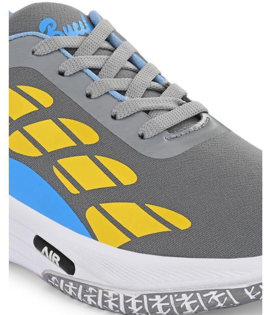 Bucik - Sports Running Shoes Light Grey Mens Sports Running Shoes - None