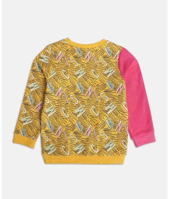 MINIKLUB YELLOW SWEAT SHIRT For KIDS GIRLS - None