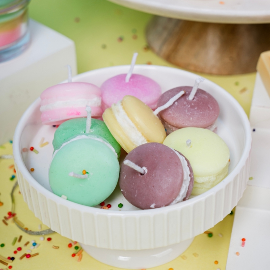 Pastel Macaroon Mania-Set of 4 (With Box)