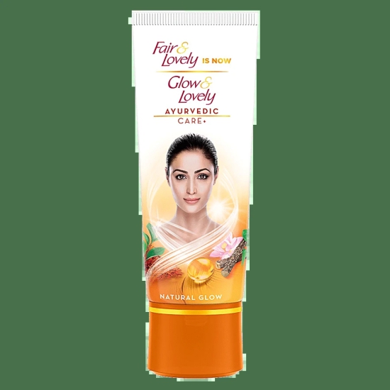 Glow & Lovely Natural Face Cream Ayurvedic Care+, 50 G Tube