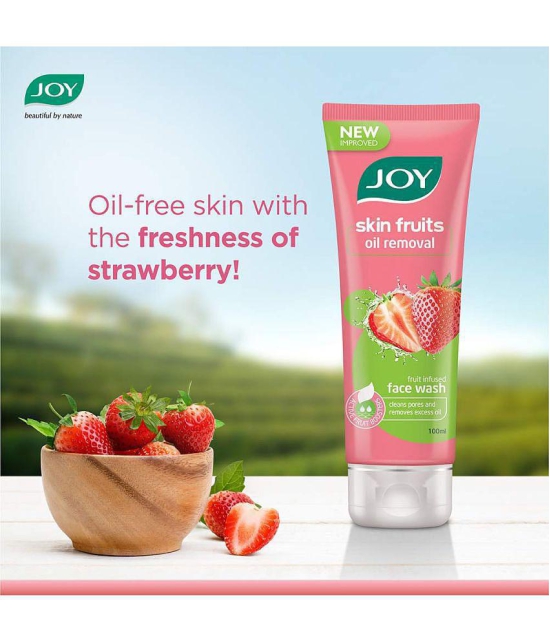 Joy Skin Fruits Oil Removal Face Wash (Pack of 2 X100ml)