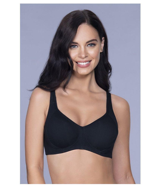 Amante Cotton Everyday Bra - Black Single - 38DD