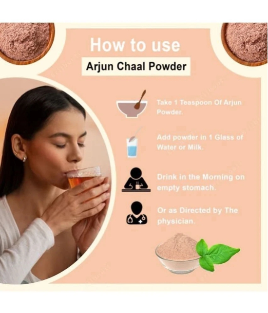 Brijbooti Arjun Chaal Powder - 400 gm | Promotes Heart Health | Manages Cholesterol Level