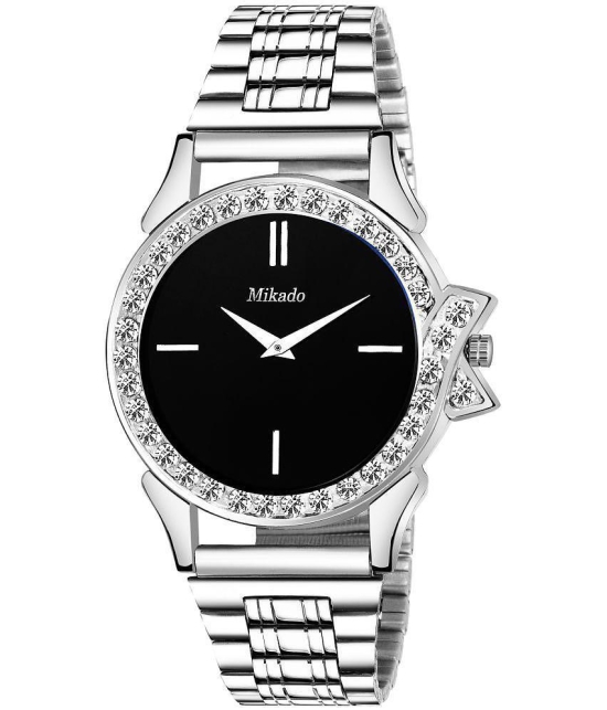 Mikado - Silver Stainless Steel Analog Womens Watch