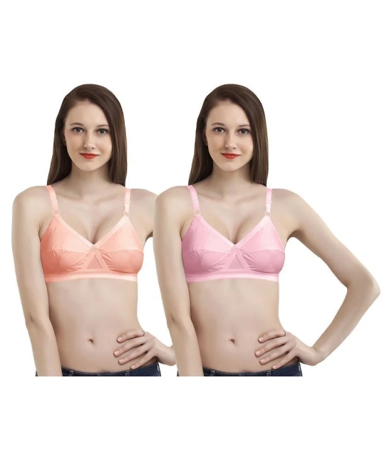 Madam Cotton T-Shirt Bra - Multi Color - 36D