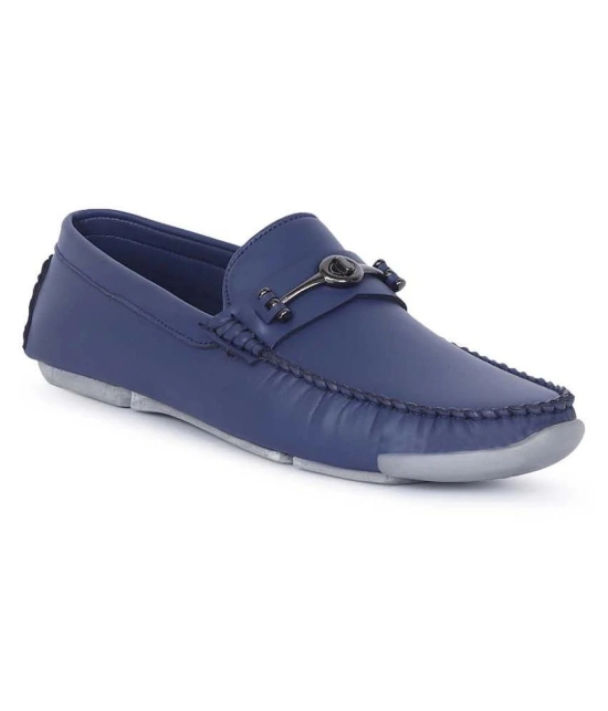 Aadi Blue Loafers - 6