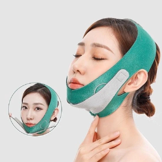 WUGO::V Shape Face Shaper Men & Women Chin Cheek Lift Up Belt Face Lifting Belt Facial Anti Wrinkle Strap Face Care Slim Tools Face Shaper for Double Chin Shape,Face Lift Up Mask Chin Cheek Slimmer Bandage Double Chin Reducer Facial Slimming Strap