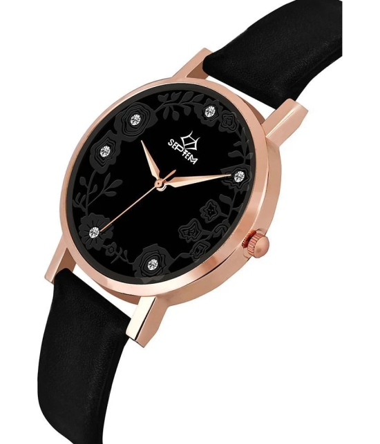 Septem Multicolor Leather Analog Mens Watch