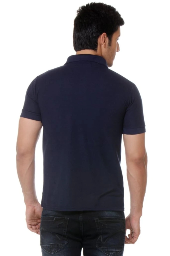 Glammore Men's Cotton Athleisure Polo T-Shirt