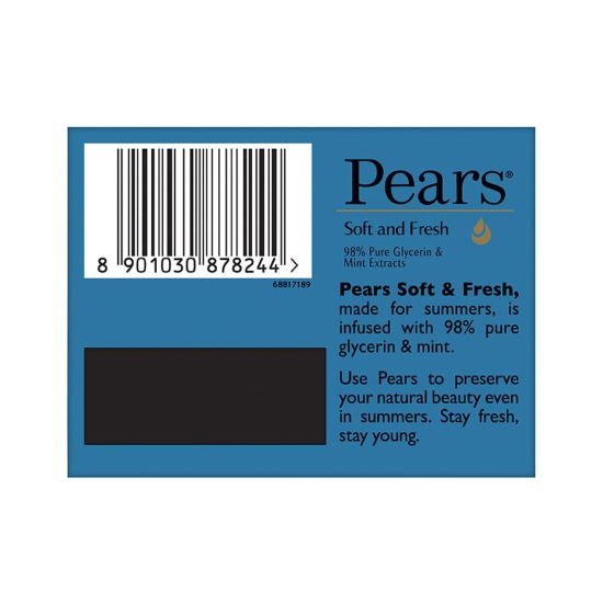 Pears Soft And Fresh Soap 50 Gms