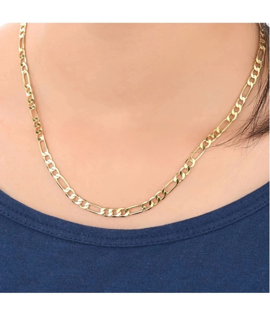 AanyaCentric Combo of 2 Gold Plated 22inches Long Fashion Chain - None