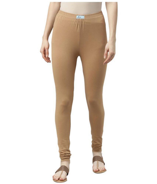 Jcss Khaki Cotton Leggings - Single - XL