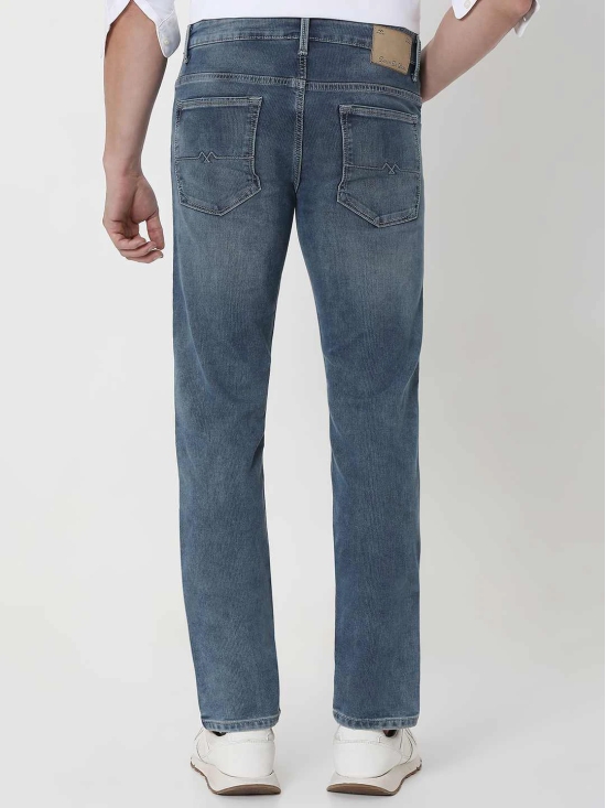 Blue Grey Super Slim Fit Denim Deluxe Stretch Jeans