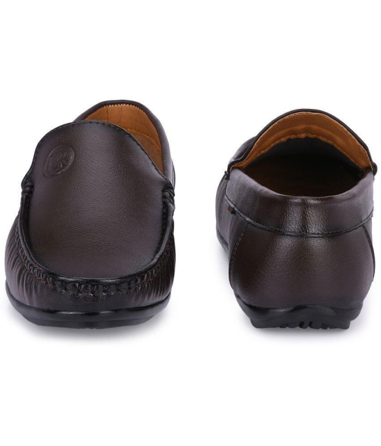 ShoeRise - Brown Men's Slip on - 6