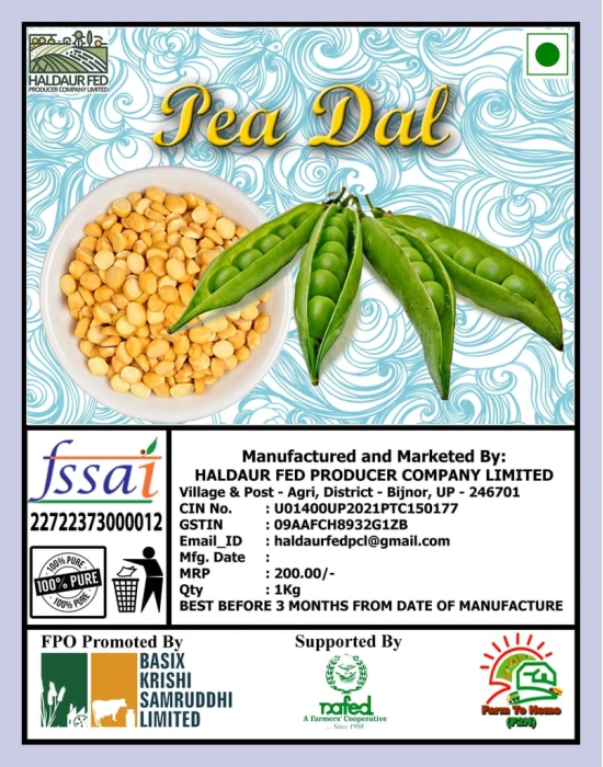 Pea Dal, 1Kg