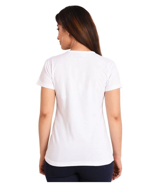 Neo Garments Cotton White T-Shirts - 3XL