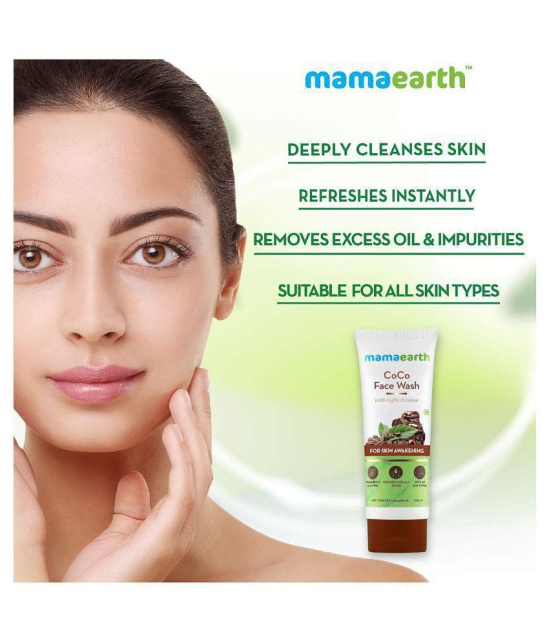 Mamaearth - Daily Use Face Wash For Combination Skin ( Pack of 1 )