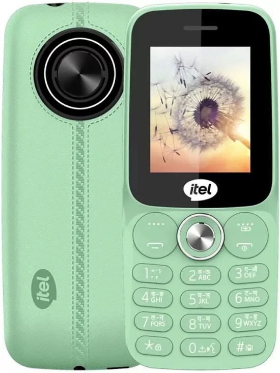 itel 2165Ss Dual SIM Feature Phone Light Green