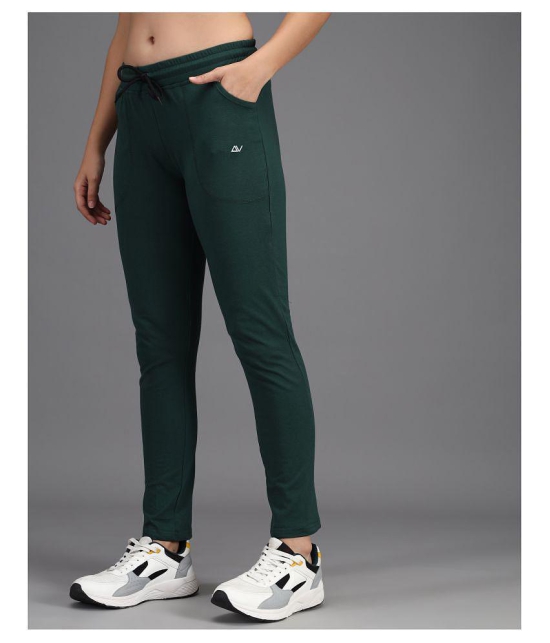 Addyvero - Green Cotton Blend Womens Gym Trackpants ( Pack of 1 ) - 32