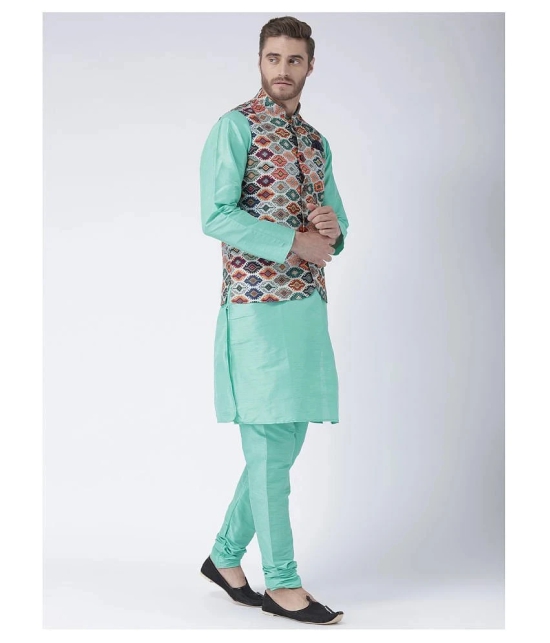 Hangup Multi Polyester Blend Nehru Jacket - None