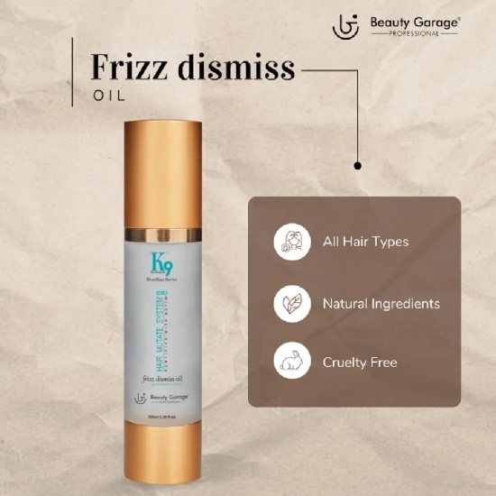 Beauty Garage BG K9 Frizz Dismiss Oil 100ml-100ml