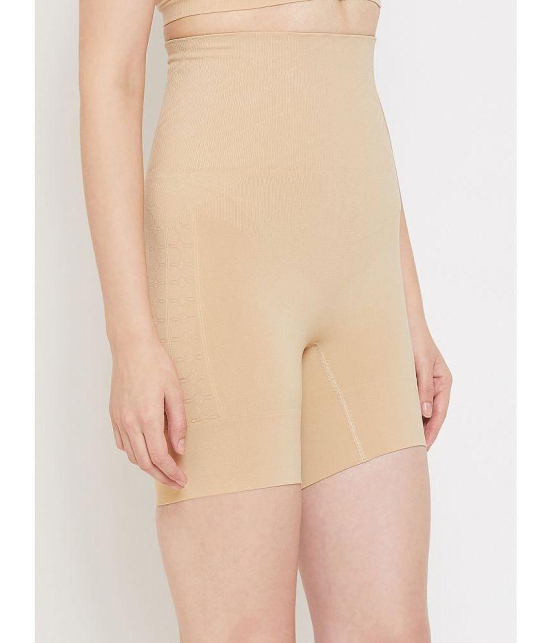 C9 Airwear - Beige Nylon Womens Thigh Compressor ( Pack of 1 ) - None