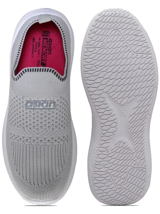 ASIAN Light Grey Womens Slip On - None