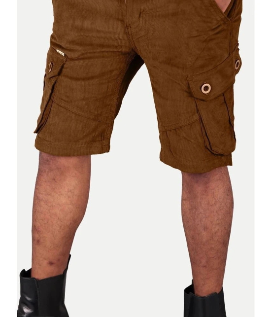 Radprix Brown Cotton Mens Cargos ( Pack of 1 ) - None