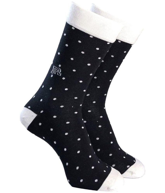 Man Arden - Black Cotton Men's Mid Length Socks ( Pack of 1 ) - Black