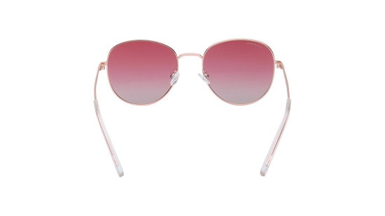 Gold Round Unisex Sunglasses