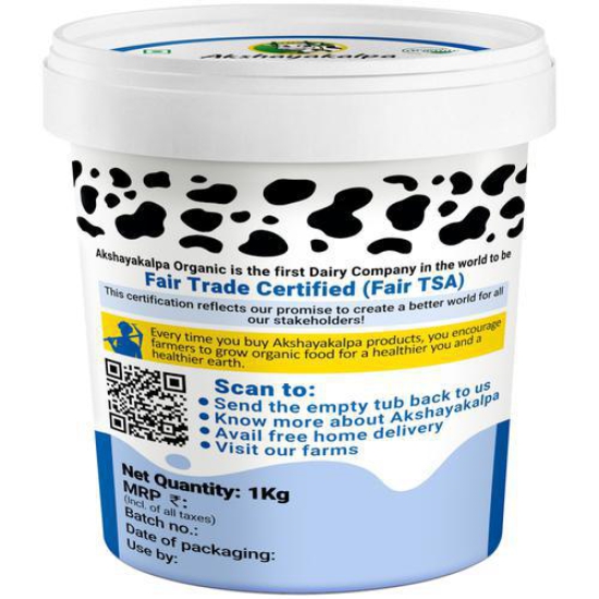 Artisanal Organic Set Curd 1 Kg