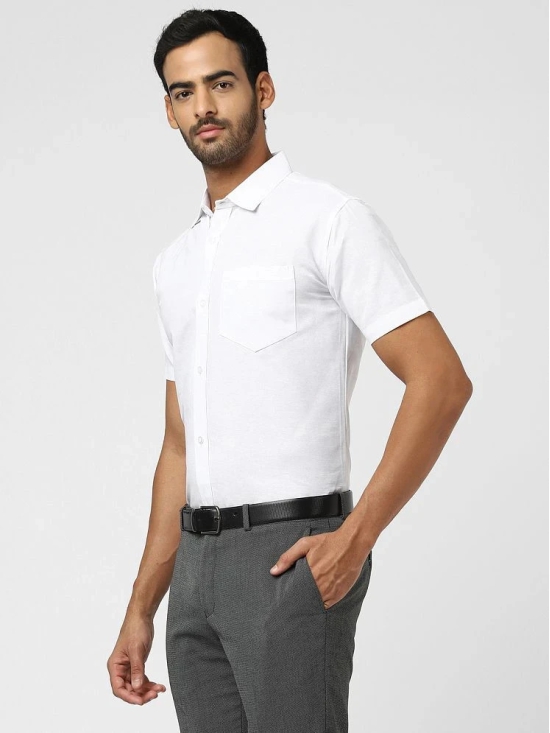 DESHBANDHU DBK - White Cotton Regular Fit Mens Casual Shirt (Pack of 1 ) - None