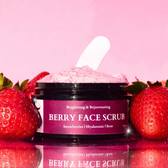 Sugar Rush Berry Foaming Face Scrub